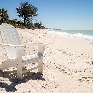 POLYWOOD Outdoor Vineyard Curveback Adirondack Chair