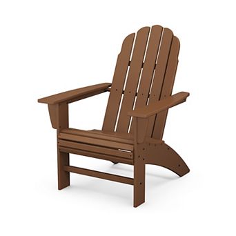 POLYWOOD Outdoor Vineyard Curveback Adirondack Chair