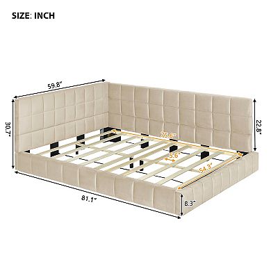 Merax Upholstered Daybed