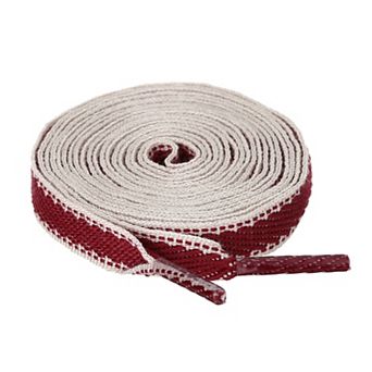 2 Pairs Flat Shoelaces Canvas Contrast Color Replacement Shoe Strings for Sneakers 27.56"
