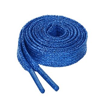 1 Pair Glitter Shiny Metallic Shimmery Flat Sneakers Shoelaces Shoe Laces Strings 27.56"