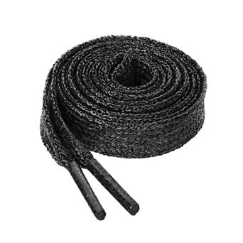1 Pair Glitter Shiny Metallic Shimmery Flat Sneakers Shoelaces Shoe Laces Strings 55.12"