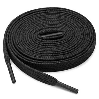 2 Pairs Waxed Cotton Leather Boots Casual Shoes Flat Shoelaces for Men Women 90cm/35.43"