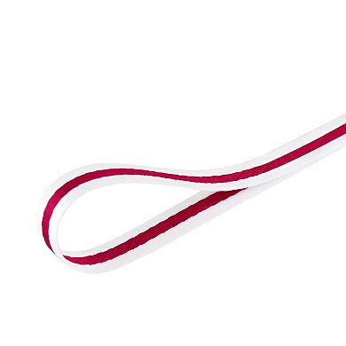 2 Pairs Color Block Colorful Stripe Canvas Flat Shoelace Shoe Strings 27.56"