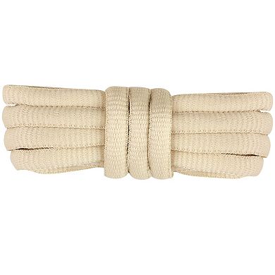 2 Pair Oval Shoelace 7 Colors Half Round Athletic Sneaker Shoe Laces 0.2" Width 62.99" Length