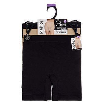 Women's 3 Pair Pack Seamless Slip Shorts