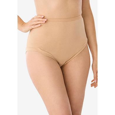 Comfort Choice Plus Size 3-Pack Comfort Leg Brief