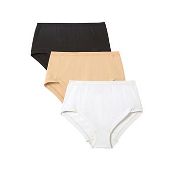 Comfort Choice Plus Size 3-Pack Comfort Leg Brief