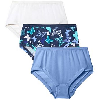 Comfort Choice Plus Size 3-Pack Comfort Leg Brief