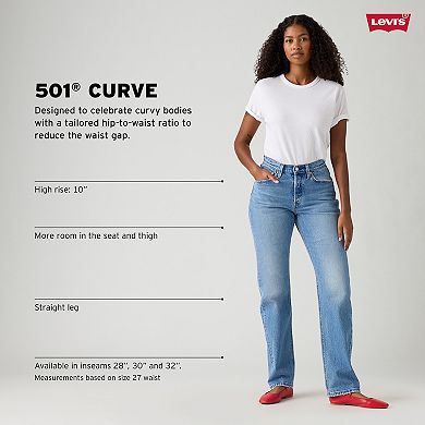 Women's Levi's® 501® Curve Jeans
