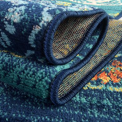 Unique Loom Aromi Azalea Throw Rug