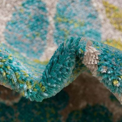 Unique Loom Encore Azalea Throw Rug