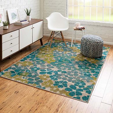 Unique Loom Encore Azalea Throw Rug
