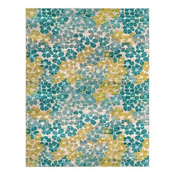 Unique Loom Encore Azalea Throw Rug