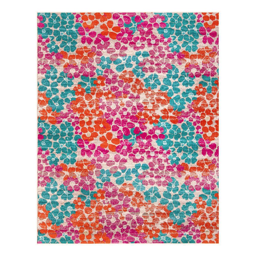 Unique Loom Encore Azalea Throw Rug