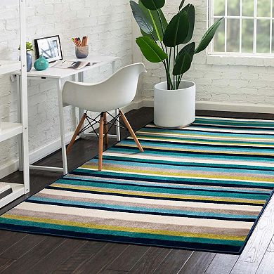 Unique Loom Glenn Azalea Throw Rug
