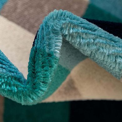 Unique Loom Holly Azalea Throw Rug