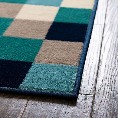 Unique Loom Holly Azalea Throw Rug
