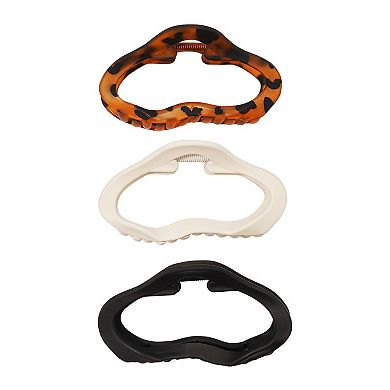 Emberly 3-pk. Cutout Cloud Claw Clips