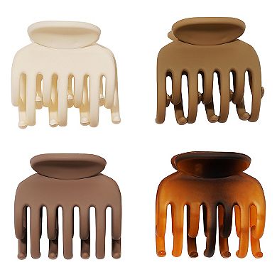 Emberly 4-pk. Square Mini Claw Clips