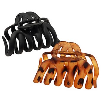 Emberly 2 pk Matte Mini Claw Clip Set