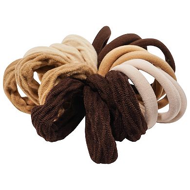 Emberly 20-pk. Seamless Muted Mix Hair Ties