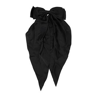 Emberly Big Bow Satin Barrette