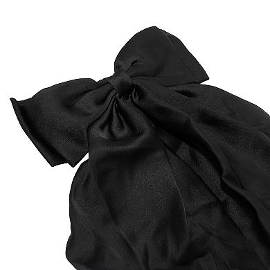 Emberly Big Bow Satin Barrette