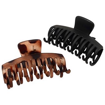 Emberly 2 pk Matte Claw Clip Set