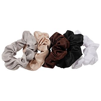Emberly 5 pk Satiny Scrunchie Set