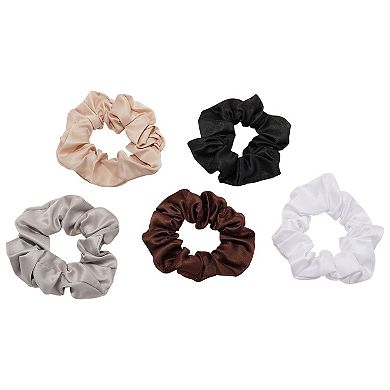 Emberly 5-pk. Satiny Scrunchie Set