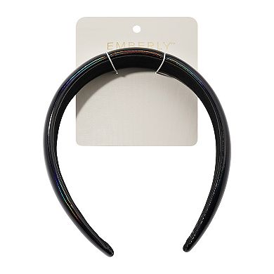 Emberly Patent Leather Headband