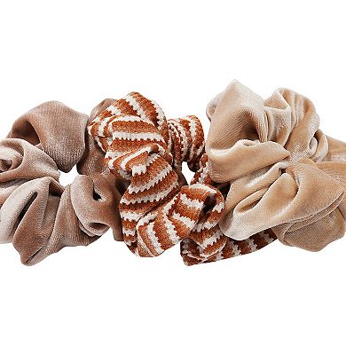 Emberly 3-Pk. Velvet Scrunchie Set