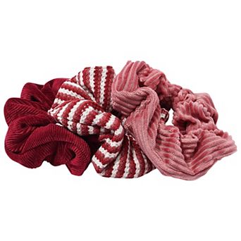 Emberly 3 pk Textured Scrunchie Set