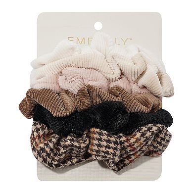 Emberly 6-Pk. Corduroy Scrunchie Set