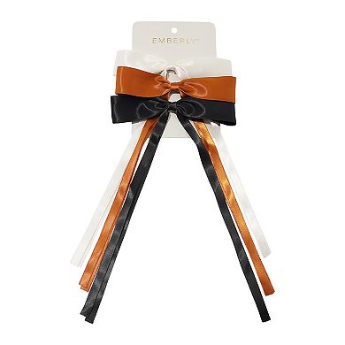 Emberly 3-Pk. Bow Barrette Set
