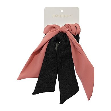 Emberly 2-pk. Long Tail Scrunchie Set