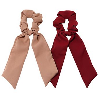 Emberly Long Tail Scrunchie 2 pk Set