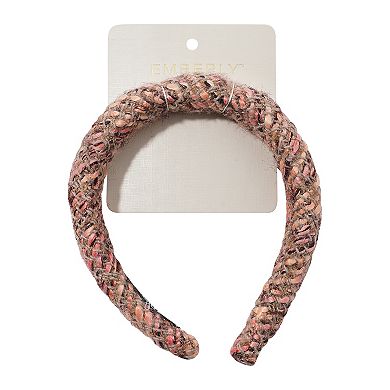 Emberly Textured Knit Headband