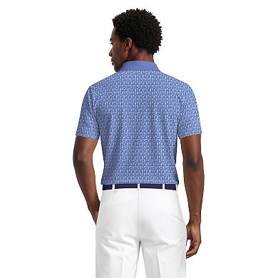 Men's Grand Slam Cocktail Print Short Sleeve Golf Polo Shirt