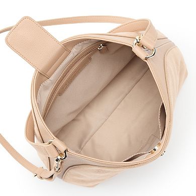 LC Lauren Conrad Soft Minimal Bucket Bag
