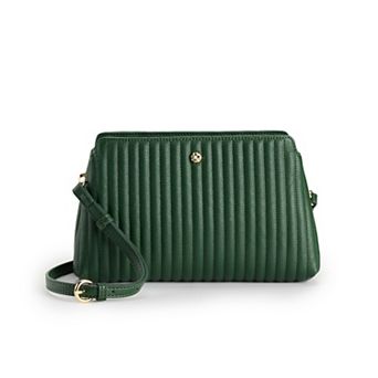 LC Lauren Conrad Teya Double Compartment Crossbody Bag