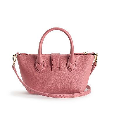 LC Lauren Conrad Juliette Tab Top Handle Crossbody Bag