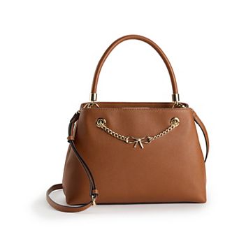LC Lauren Conrad Amara Bucket Satchel Crossbody Bag