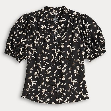 Women's Nine West Adaptive Ruffle Shirt