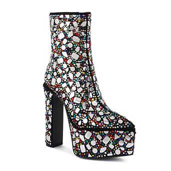 London Rag Fancy Women's Heeled Boots