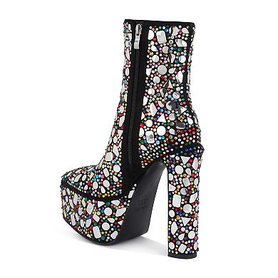 London Rag Fancy Women's Heeled Boots