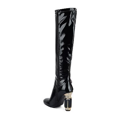 London Rag Ecstasy Women's Knee High Boots