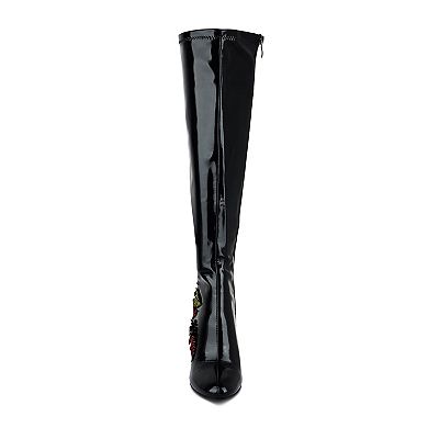 London Rag Ecstasy Women's Knee High Boots