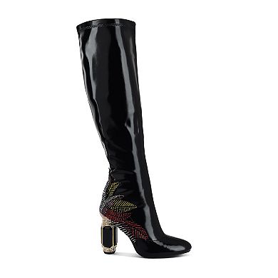 London Rag Ecstasy Women's Knee High Boots